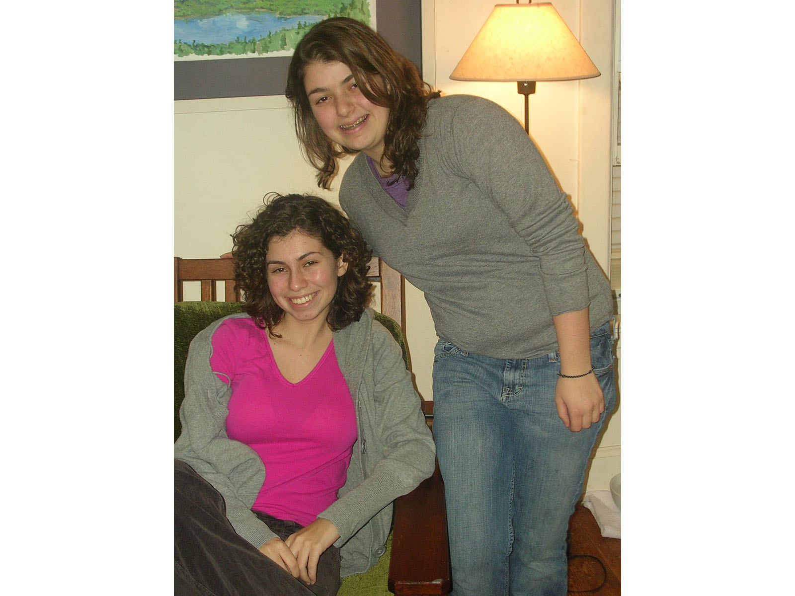 Emalie and Sara